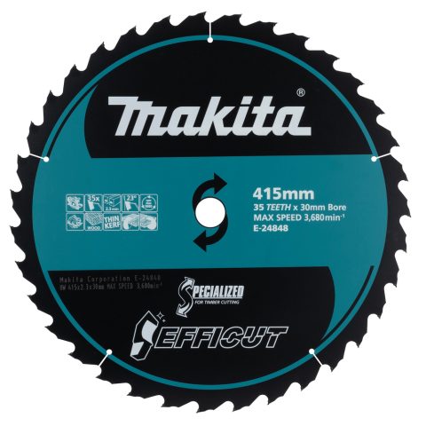 T.C.T. Zāģripa kokam 415X2,3x30mm 23° T35 EFFICUT    E-24848