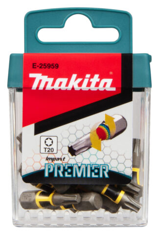 Torsion uzgalis C-tipa Impact PREMIER T20x25mm 15gab. E-25959