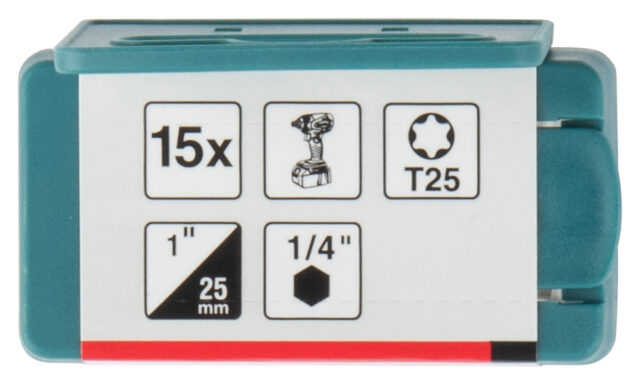 Torsion uzgalis C-tipa Impact PREMIER T25x25mm 15gab.  E-25965
