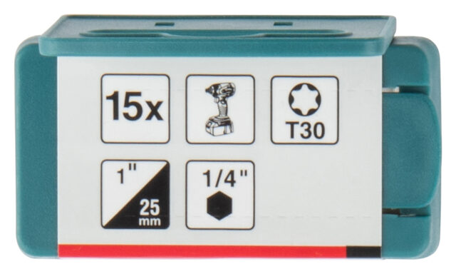 Torsion uzgalis C-tipa Impact PREMIER T30x25mm 15gab.  E-25971