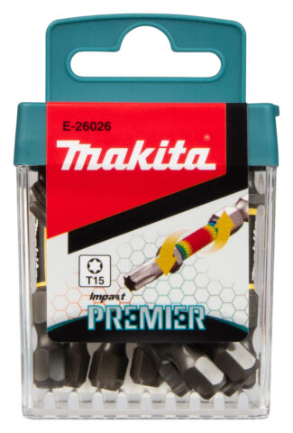 Torsion uzgalis E-tipa Impact PREMIER T15x50mm 10gab. E-26026