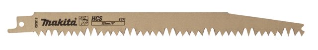 Zobenzāģa asmeņi HCS 225mm (5tpi), 5gab., zaļai koksnei E-26272