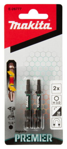 Torsion uzgalis E-tipa Impact PREMIER H3.0x50mm 2gab.  E-26777