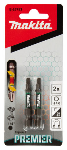 Torsion uzgalis E-tipa Impact PREMIER H4.0x50mm 2gab.  E-26783