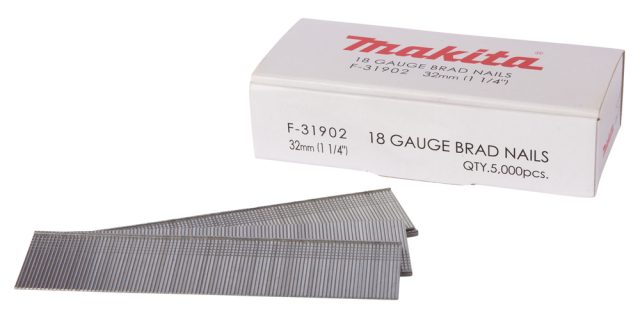 Dykert tapiņnaglas 1,2x32mm, 18ga, 5000gab F-31902