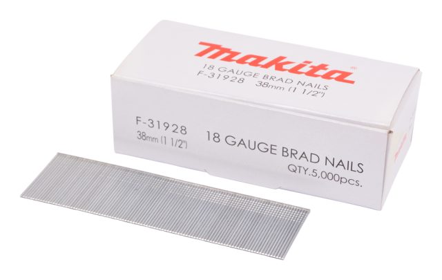 Dykert tapiņnaglas 1,2x38mm, 18ga, 5000gab F-31928