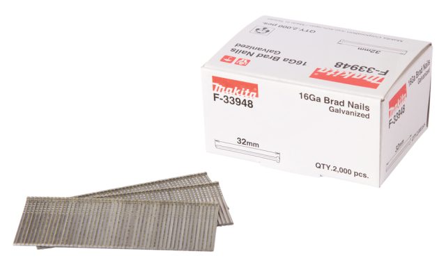 Tapiņnaglas 1,6X32mm 16ga 2000gab  AF600, GF600 F-33948