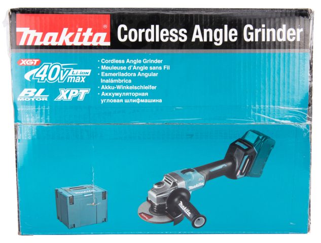 Leņķa slīpmašīna XGT® GA005GM201 Akumulatora 40V Makita