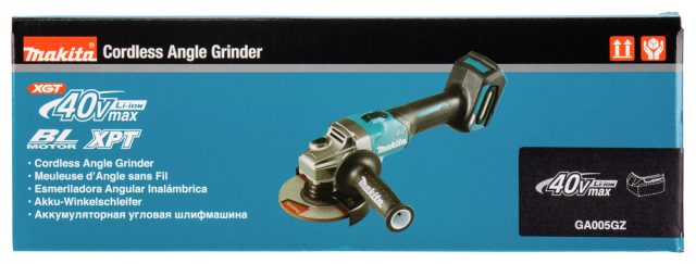 Leņķa slīpmašīna XGT® GA005GZ Akumulatora 40V