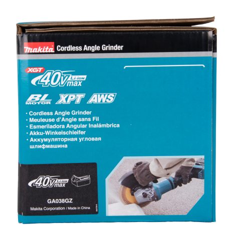XGT® Leņķa slīpmašīna GA038GZ Akumulatora 40V