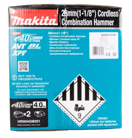 Akumulatora perforators  XGT® HR004GM201 40V MAKITA