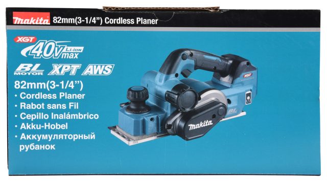 Ēvele XGT®KP001GZ 40V Makita