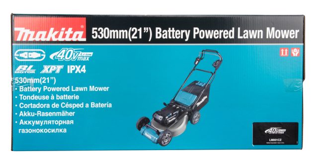 Akumulatora mauriņa pļaujmašīna LM001CZ 18Vx2 Makita LXT