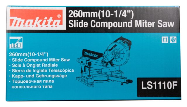 Kombinētais ripzāģis LS1110F Ø260mm 1450W Makita elektriskais