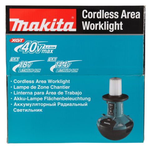 Akumulatora LED lukturis darba zonas apgaismošanai 40V/18V/AC, XGT/LXT ML010G MAKITA
