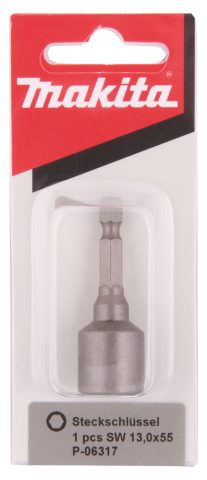 Patrona 1/4″ 13x55mm (bez magnēta) P-06317