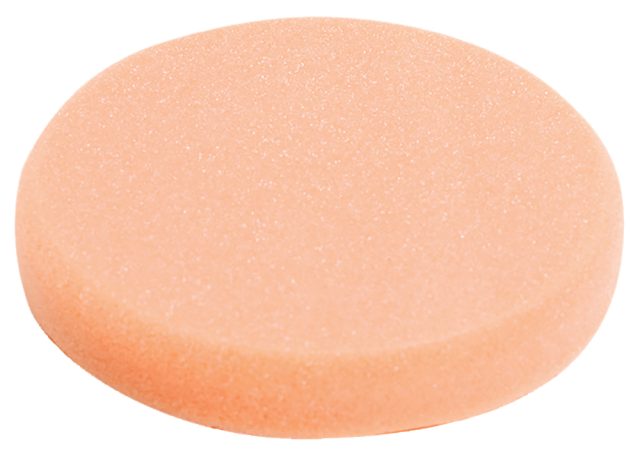 Sūklis150mm oranžs,  plāns pulēšanas sūklis , sarežģītām virsmām P-21749