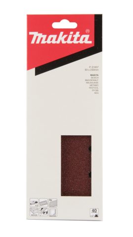 Slīppapīrs 93X230  K40 (10gab.) BO3700, BO3710,BO3710, DBO380, DBO381 P-31837