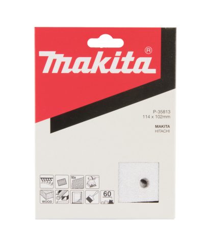 Slīppapīrs 114X102 K60(10gab.) BO4555 (Velkro) P-35813