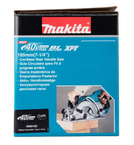 Ripzāģis ar aizmugurējo rokturi XGT RS001GZ Akumulatora 40V MAKITA
