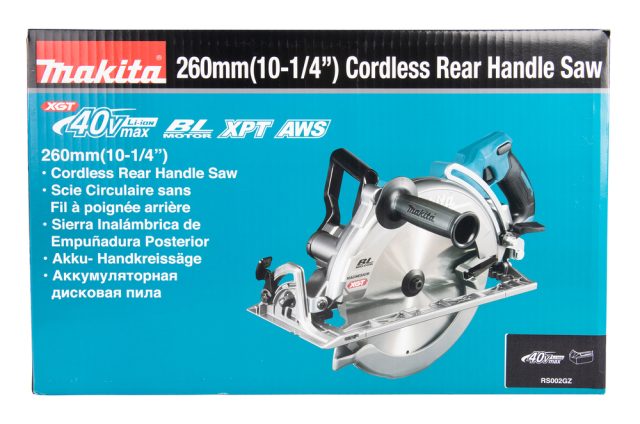 XGT® Ripzāģis ar aizmugurējo rokturi  RS002GZ Akumulatora 40V MAKITA
