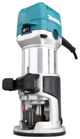 Virsfrēze/trimmeris RT0702CX2J elektriskā 220V Makita Makpac koferī 710W