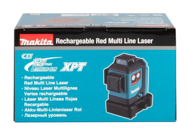 Multilīniju lāzers 360° CXT SK700D akumulatora 12V Makita somā