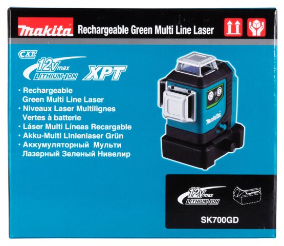 Multilīniju lāzers 360° CXT® SK700GD Akumulatora 12V Makita
