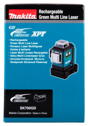 Multilīniju lāzers 360° CXT® SK700GD Akumulatora 12V Makita