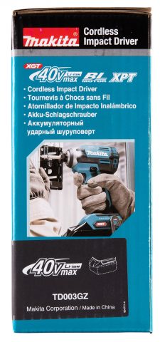 Akumulatora triecienskrūvgriezis XGT® TD003GZ 40V Makita
