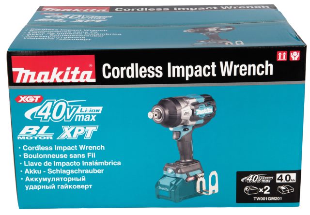Akumulatora trieciena uzgriežņu atslēga  XGT® TW001GM201 40V