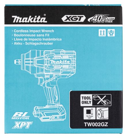 Akumulatora trieciena uzgriežņu atslēga  XGT® TW002GZ Makita