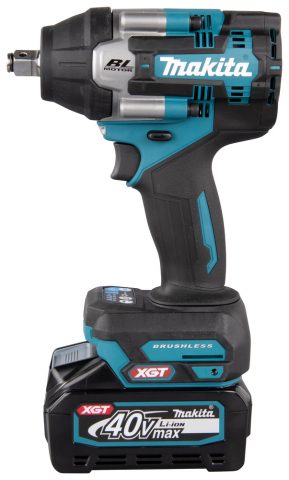 XGT®trieciena uzgriežņu atslēga  TW007GM201 Makita 40V 2x4Ah+DC40RA+Makpac