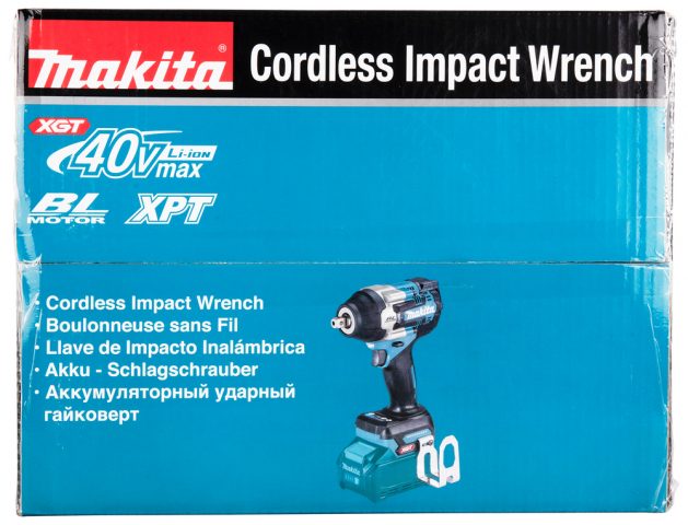 XGT®trieciena uzgriežņu atslēga  TW007GM201 Makita 40V 2x4Ah+DC40RA+Makpac