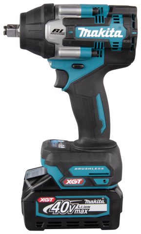 XGT®trieciena uzgriežņu atslēga  TW007GM201 Makita 40V 2x4Ah+DC40RA+Makpac