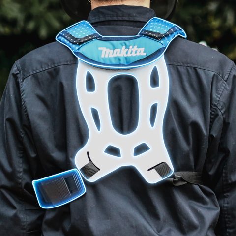 XGT®Akumulatora ķēdes zāģis ar teleskopisko kātu UA004GZ 40V Makita