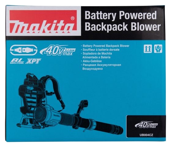 Mugursomas tipa akumulatora pūtējs UB004CZ 36V Makita