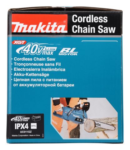 XGT ®Akumulatora ķēdes zāģis UC011GZ 40V Makita