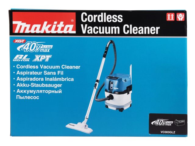 VC003GLZ Akumulatora Celtniecības Putekļu Sūcējs XGT 40V Makita
