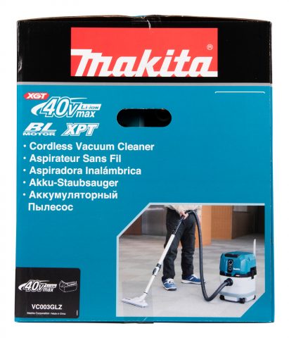 VC003GLZ Akumulatora Celtniecības Putekļu Sūcējs XGT 40V Makita