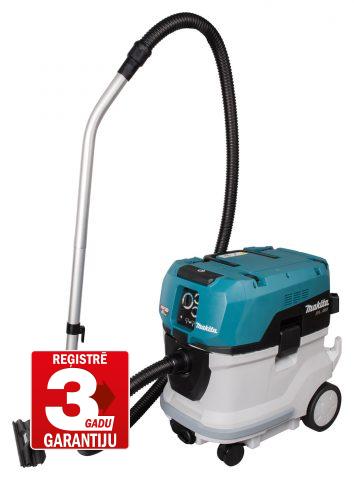 Akumulatora putekļsūcējs sausai/mitrai tīrīšanai VC006GMZ01 80V, 2x40V, HEPA, AWS, M klase, XGT MAKITA