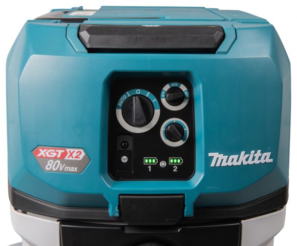 Akumulatora putekļsūcējs sausai/mitrai tīrīšanai VC006GMZ01 80V, 2x40V, HEPA, AWS, M klase, XGT MAKITA
