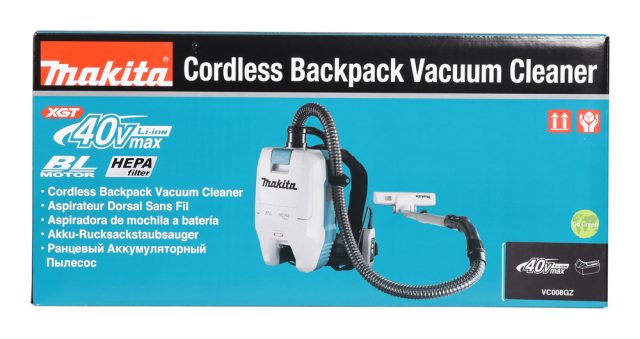 XGT® mugursomas putekļu sūcējs VC008GZ Akumulatora 40V MAKITA