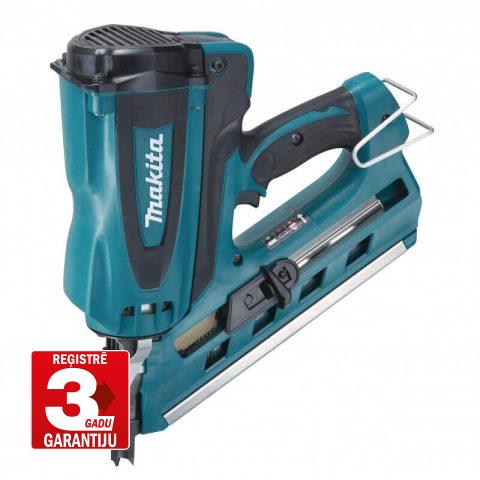 Gāzes naglotājs GN900SE 7.2V 50-90mm 34gr (2x1Ah) Makita