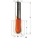 CMT 914.127.11 Virsfrēze/Nokāpes apaļošanas frēze CMT; S=8 mm; D=12,7 mm