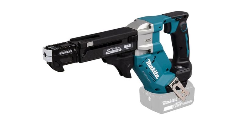 Makita DFR551Z LXT 18V – Akumulatora skrūvgriezis ar 25-55 mm skrūvju padevi